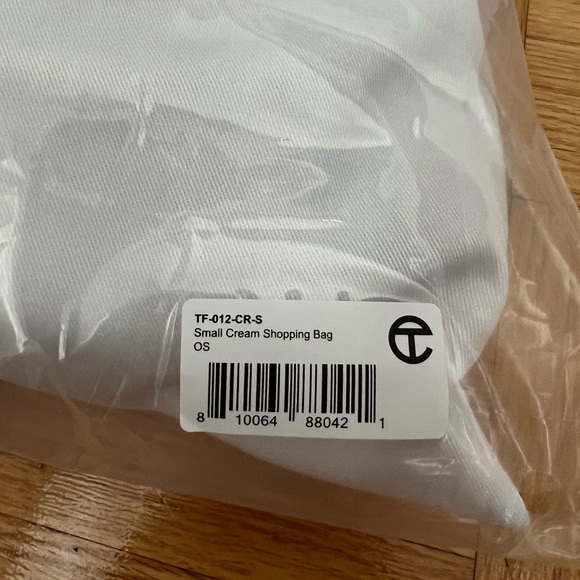 SOLD - Telfar Small Cream Shopping Bag - Picture 5 of 5